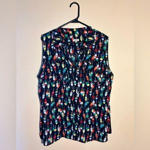 Talbots Nautical Top * EUC 💎
